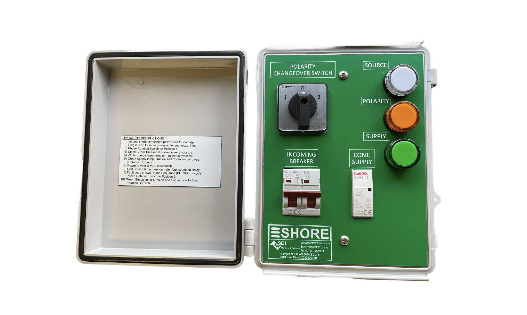 ESHORE SinglePhase SET Maritime and Electrical