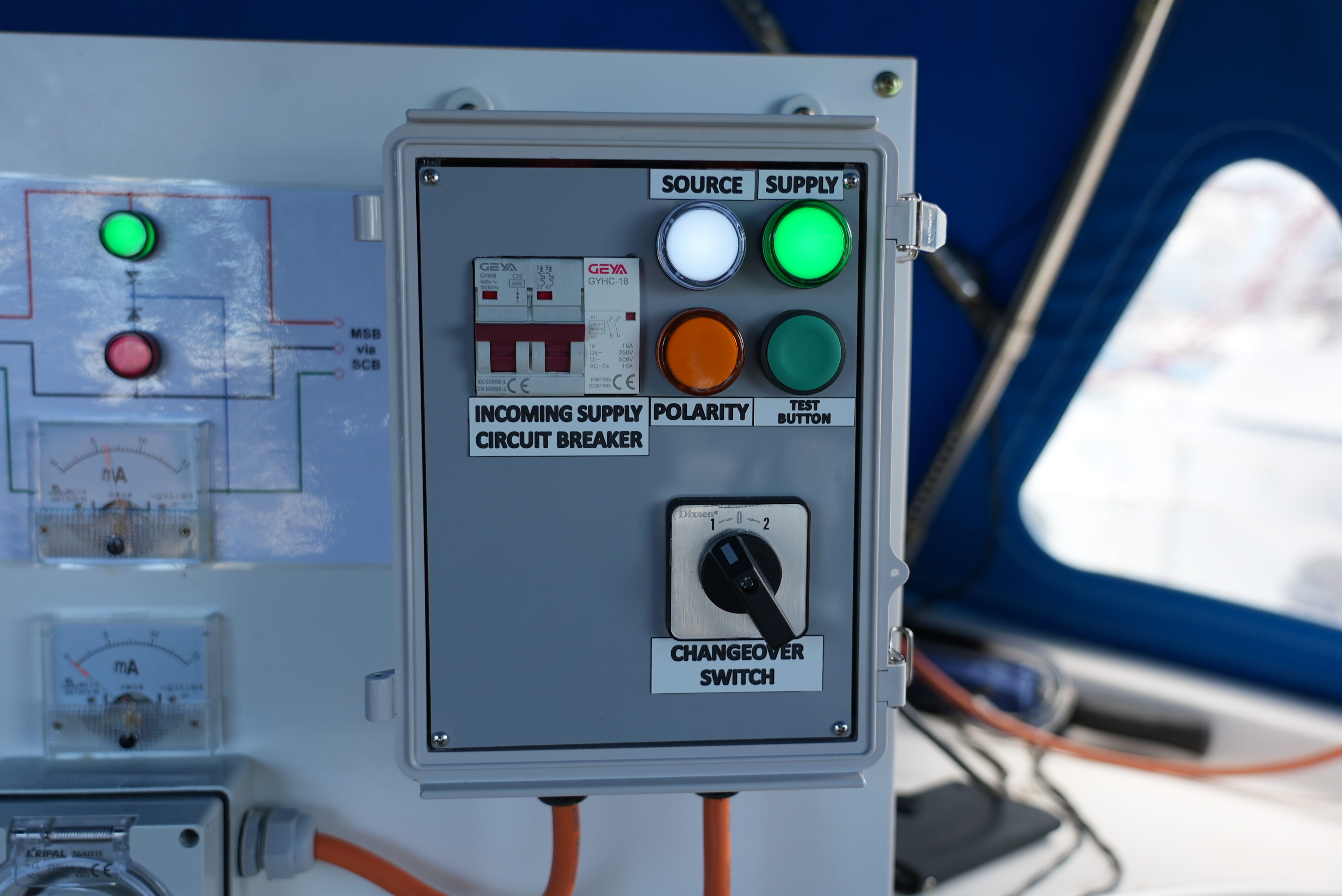 Image of ESHORE device on boat
