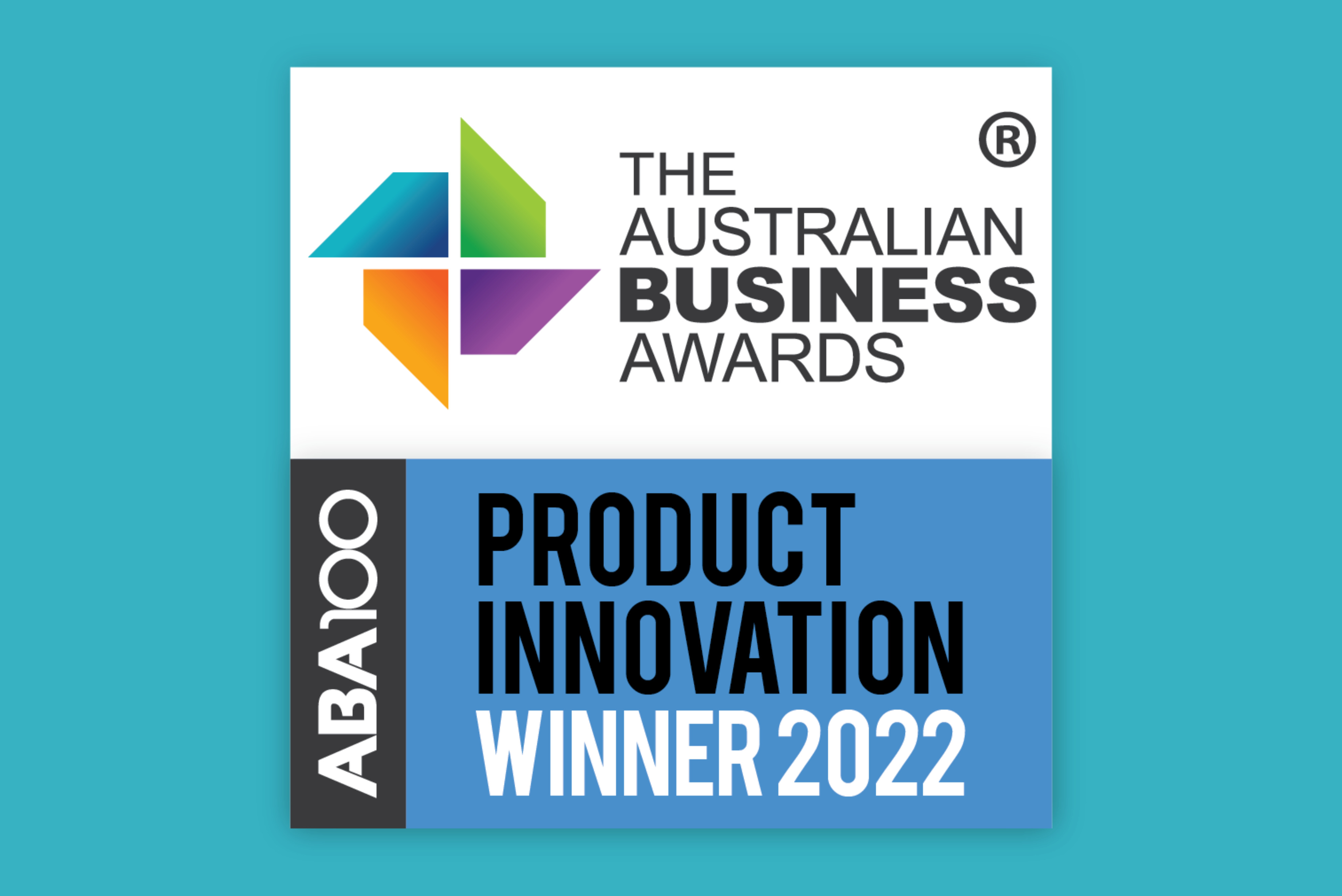 Badge displaying Australian Business Awards 2022 PIA winner