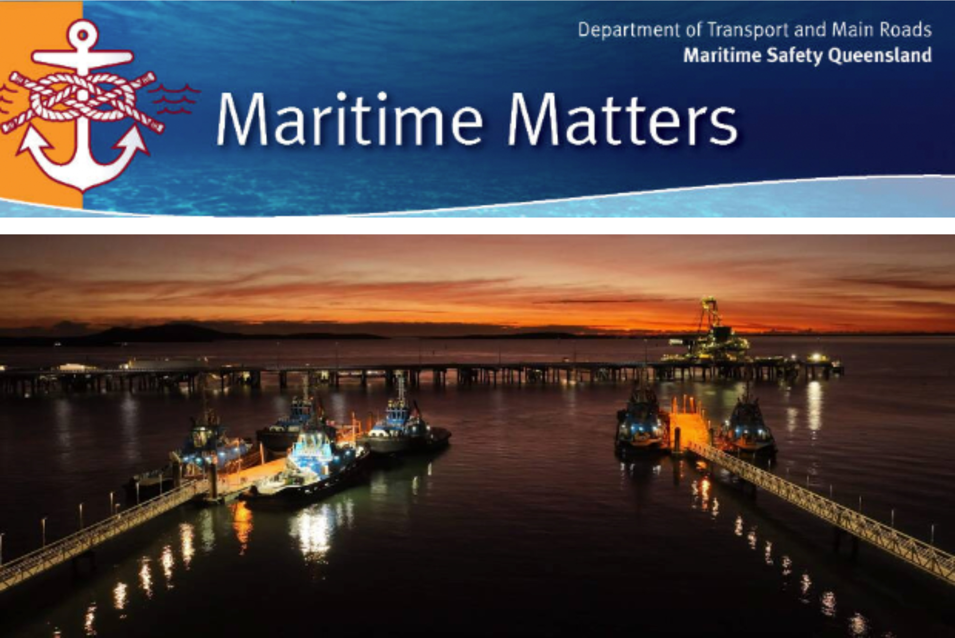 Banner displaying Maritime Matters September 2022